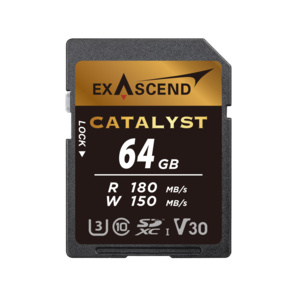 Karta ExAscend SDXC Catalyst V30 64GB [FOTO7]