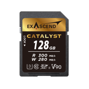 Karta ExAscend SDXC Catalyst V90 128GB [FOTO7]