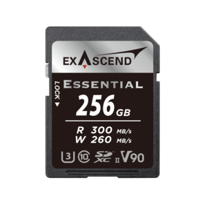 Karta ExAscend SDXC Essential V90 256GB [FOTO7]
