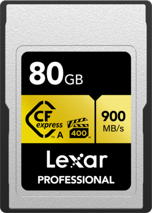 Karta LEXAR CFexpress Pro Gold 80GB A R900/W800 [FOCUS]