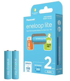 AKU. ENELOOP LITE PANAS.EKO AAA 550/BK4LCCE/2BE opak.