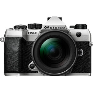 Aparat OM System OM-5 II srebrny+12-40