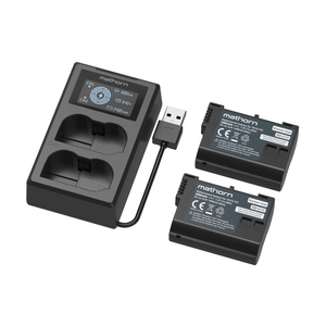 zestaw ładow. Mathorn  Power Kit MBS-E210 +2xEN-EL15C  [SANASA]
