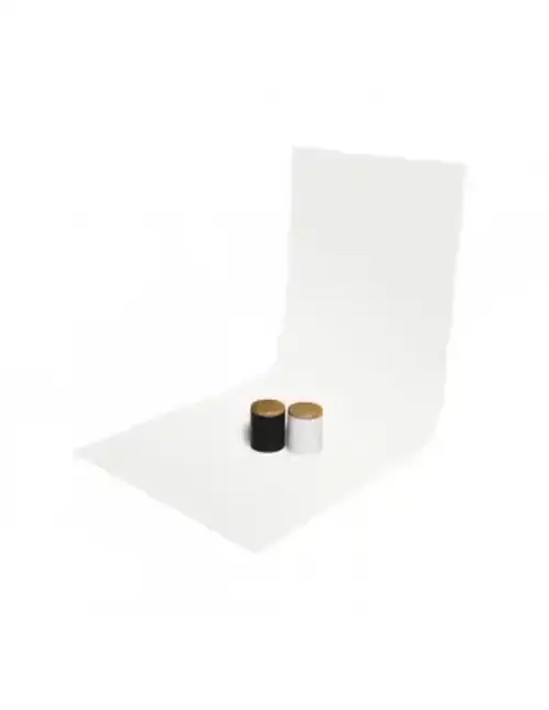 Tło GlareOne PVC 60x130cm - białe, lustrzane