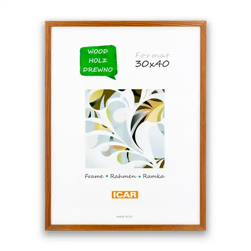 Ramka Icar Pinia - różne kolory i formaty - Brązowy, 30x40, 30x40