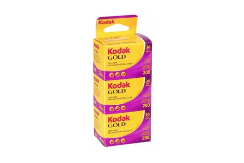 Film kolorowy Kodak Gold ISO 200/135/36 x3 zdj.