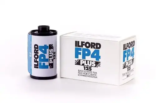 Film B&W Ilford Fp4 Plus ISO 125/135/36 zdj.