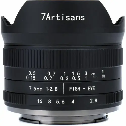 7artisans 7.5mm f/2.8 II (Canon R)