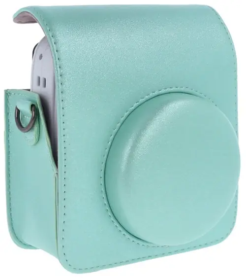 Pokrowiec na aparat Instax Mini 13 i Mini 12 Glitter Green