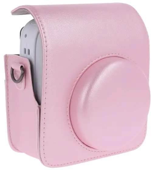 Pokrowiec na aparat Instax Mini 12/13 Glitter Pink