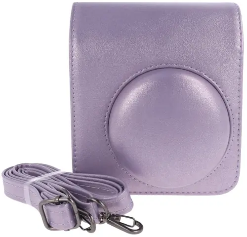Pokrowiec na aparat Instax Mini 13 i Mini 12 Glitter Purple
