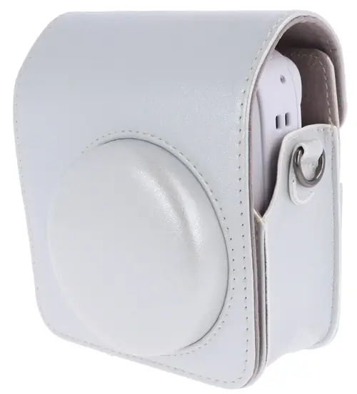 Pokrowiec na aparat Instax Mini 13 i Mini 12 Glitter White