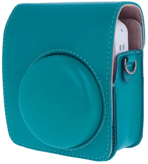 Pokrowiec na aparat Instax Mini 13 i Mini 12 Petrol Blue