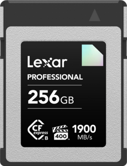 Karta Lexar CFexpress typ-B Pro Diamond R1900/W1700 (VPG400) 256GB