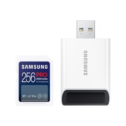 KARTA SAMSUNG Full SD z czytnikiem SDXC PRO Ultimate 256GB