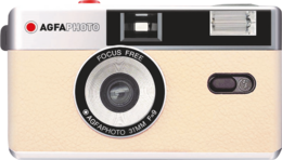 Aparat analogowy AgfaPhoto Reusable Camera (Beżowy)