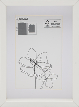 Ramka na zdjęcie głęboka różne formaty i kolory   - Biały, 13x18, 13x18