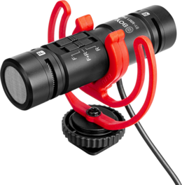 Mikrofon Kierukowy Boya BY-MM1 PRO -Dual-Capsule Mini Shotgun Microphone