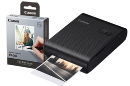 Zestaw Drukarka Canon SELPHY Square QX10 (czarna) + Papier CANON XS-20L