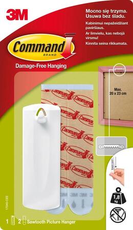 Haczyk samoprzylepny Comamand do ramek max. 1.8kg