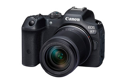 Canon EOS R7  z ob. RF-S 18-150mm f/3.5-6.3 + Adapter EF-EOS R