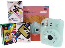 Instax Box mini 12 Mint Green + 3 wkłady w zestawie  