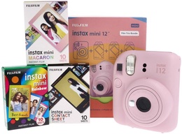 Instax Box mini 12 Blossom Pink + 3 wkłady w zestawie  