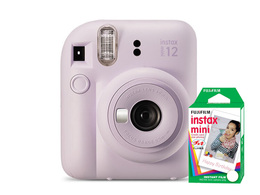 Fujifilm Instax Mini 12 (Lilac Purple) z wkładem 10 zdjęć