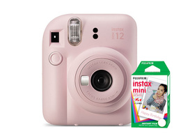 Fujifilm Instax Mini 12 (Blossom Pink) z wkładem 10 zdjęć