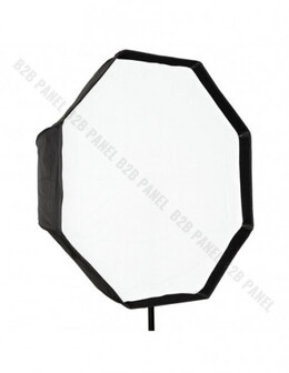 Softbox oktagonalny GlareOne Parasolkowy 80 cm z dyfuzorem do lamp reporterskich