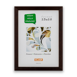 Ramka Icar Pinia - różne kolory i formaty - Ciemnobrązowy, 13x18, 13x18