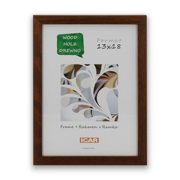 Ramka Icar Pinia - różne kolory i formaty - Ciepły brąz, 13x18, 13x18