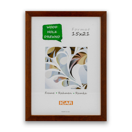 Ramka Icar Pinia - różne kolory i formaty - Ciepły brąz, 15x21, 15x21