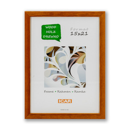 Ramka Icar Pinia - różne kolory i formaty - Miodowy, 15x21, 15x21