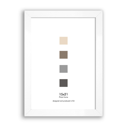 Ramka Styler Japan - różne kolory i formaty - biały, 15x21, 15x21