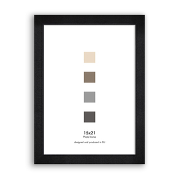 Ramka Styler Japan - różne kolory i formaty - Czarny, 15x21, 15x21