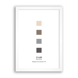 Ramka Styler Japan - różne kolory i formaty - biały, 21x30, 21x30