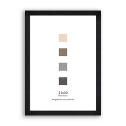 Ramka Styler Japan - różne kolory i formaty - Czarny, 21x30, 21x30