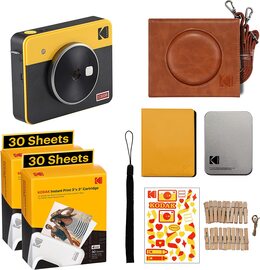 Aparat Kodak mini Shot 3 (żółty) + 60 zdjęć zestaw z Akcesoriami