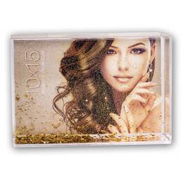 Ramka Italia Shake - różne formaty - Złoty, 10x15, 10x15