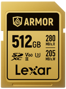 Lexar ARMOR Gold SDXC UHS-II 512BGB