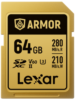 Lexar ARMOR Gold SDHC UHS-II 64GB