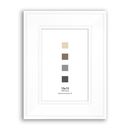 Ramka Styler Malmo - różne formaty - Biały, 10x15, 10x15
