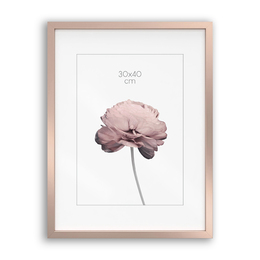 Ramka Styler Prague - różne kolory i formaty - Różowe złoto, 30x40, 30x40