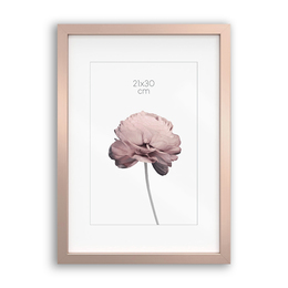 Ramka Styler Prague - różne kolory i formaty - Różowe złoto, 21x30, 21x30