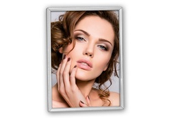 Ramka ITALIA 13x18 SILVER 120S04-5R - srebrny