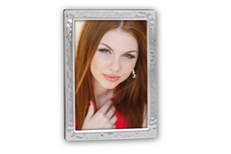 Ramka ITALIA Silver 10x15 (S50-4) - srebrny