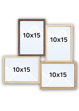 Ramka Italia Montreaux 4Q 4x10/TYY746 - Dąb, 10x15, 10x15 x4
