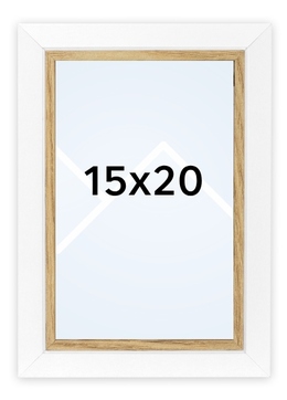 Ramka Italia Ayas - różne formaty - Biały, 15x20, 15x20