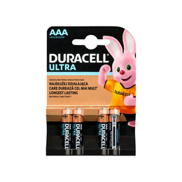 Bateria DURACELL ULTRA AAA LR03 blister 4 szt.